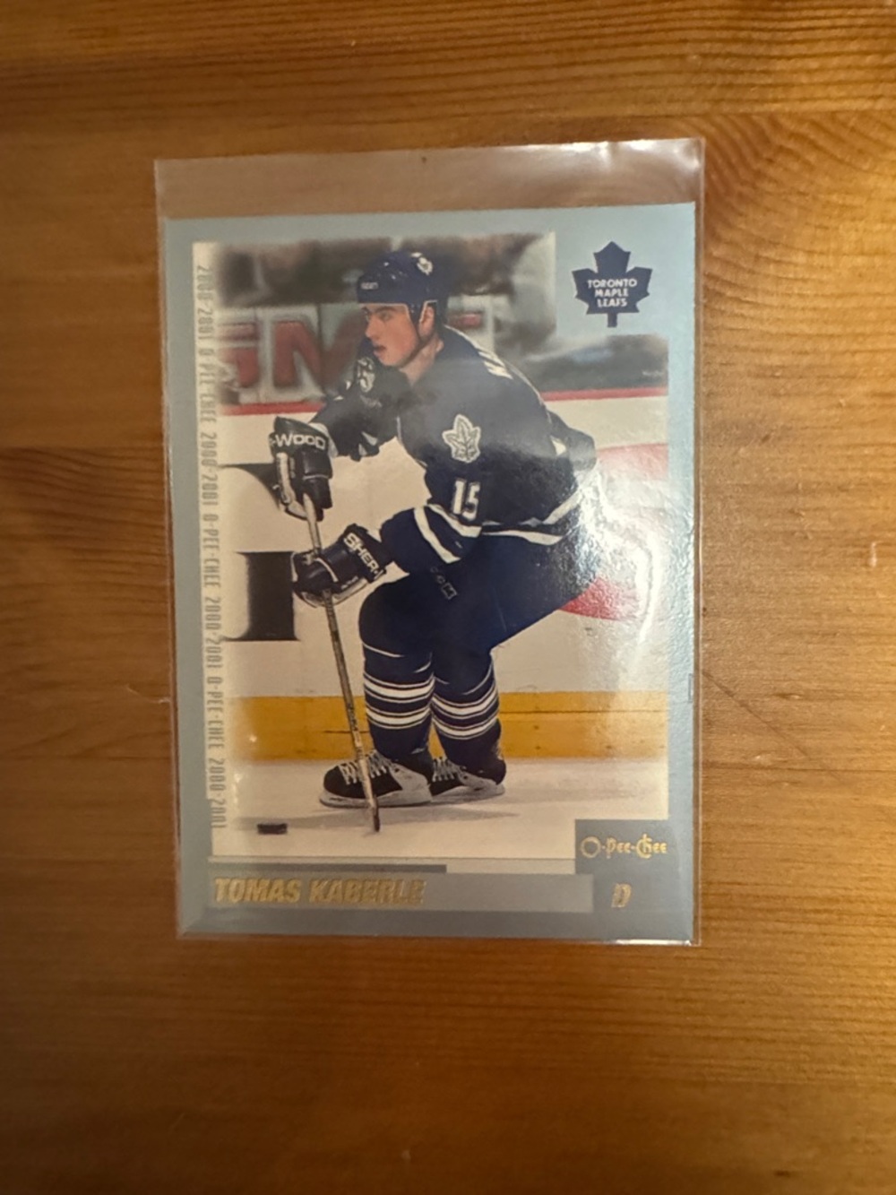 Tomas Kaberle Toronto Maple Leafs Hockey Card - Blue/White